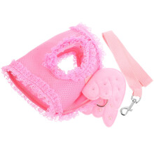 Adorabla Hjärtansharn Katt Brösthängsel (Rosa, L)