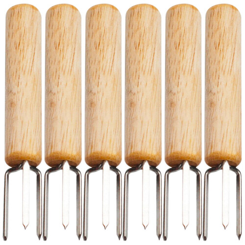 6Pcs Återanvändbara Majssticks För Kök Bbq Camping