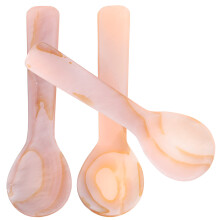 3Pcs Skalsked Småskedar Multifunktionsked Desserthämtare Caviarhämtare