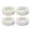4Rolls White Eyelash Lash Tape Non-Woven Fabric for Professional Use 4