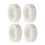4Rolls White Eyelash Lash Tape Non-Woven Fabric for Professional Use 5