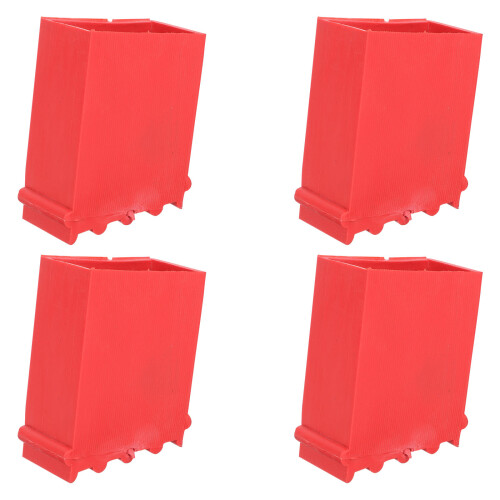 4Pcs Antislir Högpadar, Högfotsprotektion, Steghög Skyddsskal 1
