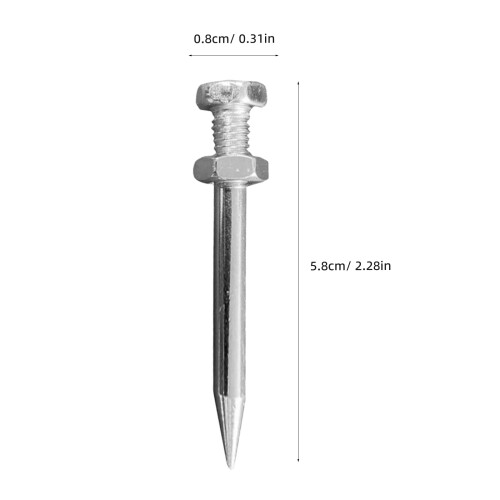 20Pcs Gräsmatta Sko Aerator Metall Verktyg 2