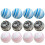 12Pcs Planetbollar Inomhus Träning Lekbollar (Rosa, Blå, ) 5
