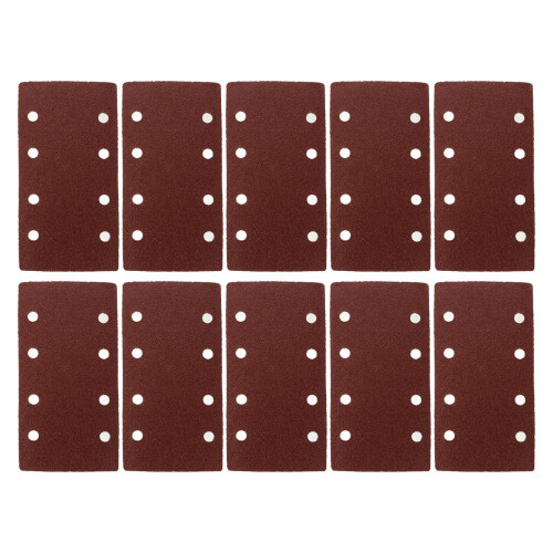 30Pcs Rektangulära Slipunderlag Självhäftande Slippapper Slipblad