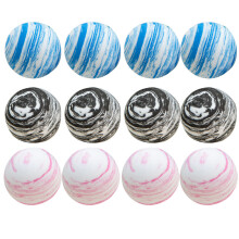 12Pcs Planetbollar Inomhus Tränings Lek Spelboll Rosa Blå Svart