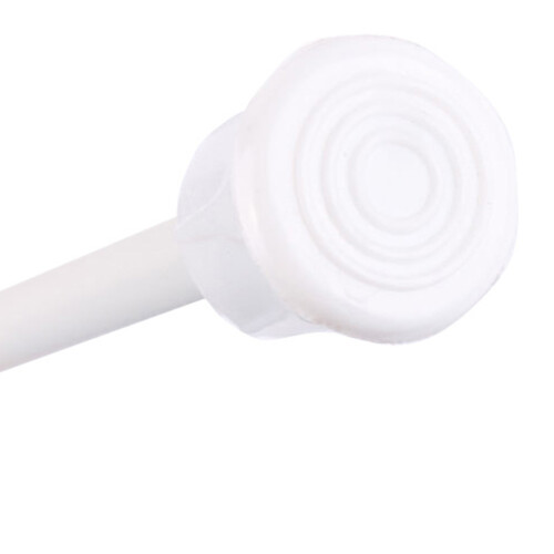 5 Styck Justerbar Duschgardinsstång 30-50 cm Vit 2