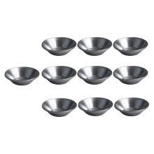 24Pcs Aluminium Tårtform Rund Bakplåt Kökets Bakkonst Verktyg