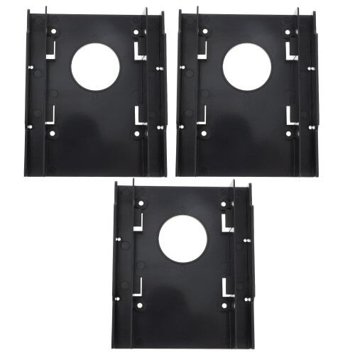 3Pcs Hårddiskadapter Fack 2,5 Inbyggd Enhetsbädd 1