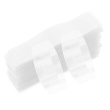 1000 Styck Hotkrympta Skruvkapslar Transparent Krympplast Rör
