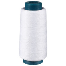 3000 Yard Vit Polyester Sytråd För Maskin Och Handarbete