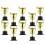 20Pcs Mini Plastikguldskålar Troféer För , - Och Lärmaterial 8