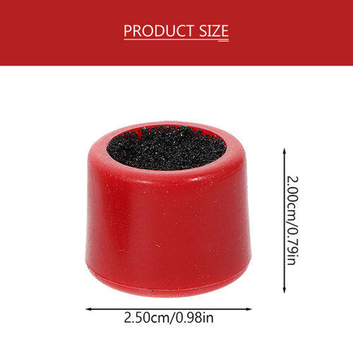 6Pcs Billiard Cue Tip Shaper Plastslip För Snooker Pool Queue 1