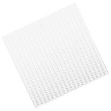 20Pcs Bröllopsklänning Benskna Transparent Plast Kortskört