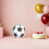 Fotbollsparty Set Käpp Och Ögonbindel För Barn 5