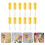 12Pcs Hushållsflaskborstar Multifunktionella Rörborstar 7