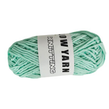 1 Roll Cotton Yarn for Knitting Luminous String-G002 light blue