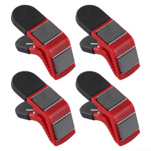 DIY Painting Accessory 4-Pack Magnetic Clips For Holding Brushes And Stabilizing Drop Cloths, Metal Brush Clips