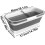 Rectangular Water Bucket Foldable With Handle Mop Bucket For Cleaning Camping Grey 4