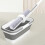 Rectangular Water Bucket Foldable With Handle Mop Bucket For Cleaning Camping Grey 2