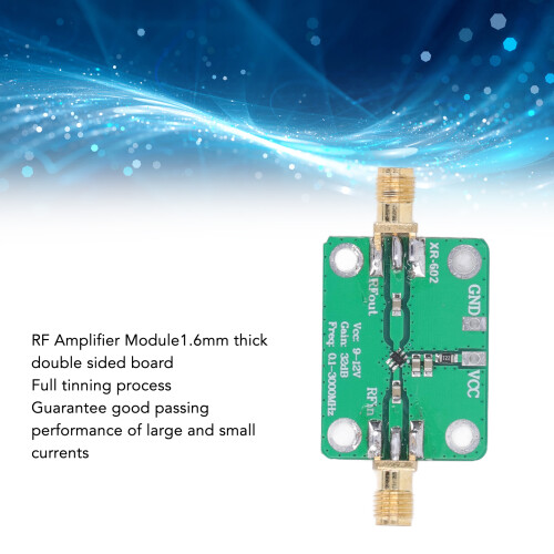 0.1-2000MHz RF Amplifier Module 32dB High Gain for Communication Range 2