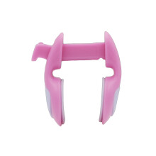 1 Doos Neusclip Volwassenen Unisex Zwemmen Siliconen (Roze)