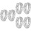 3 Pairs Hoop Oorbellen Retro Design 6