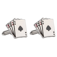 2St Manchetknopen Poker Lichtgewicht Stevig