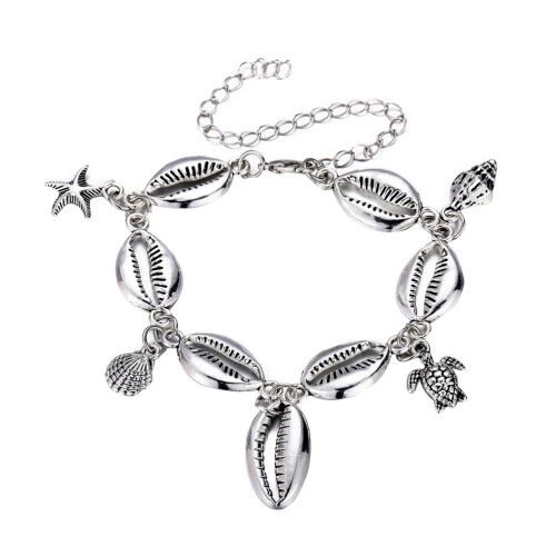 Women Enkelsieraden Schelp Voetketting