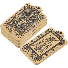 4St Delicate Koperen Amulet Gelukssieraad Portemonnee