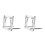 2St Elegante Transparent Coin Display Stand Voor Thuis En 10
