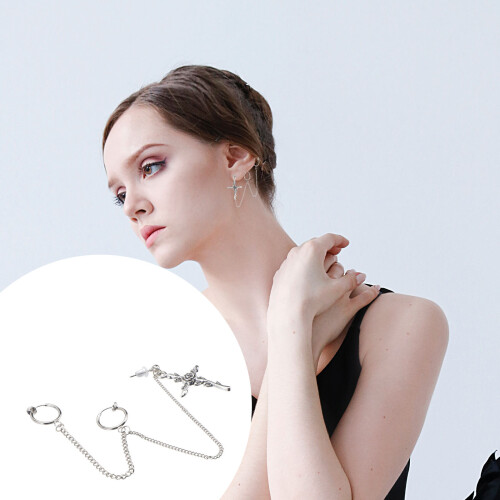 1 Pinza Para Oreja Sin Perforación, , Unisex 1