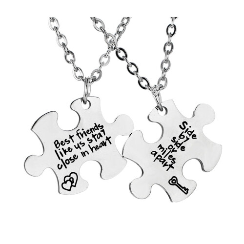 De Collares De Amistad Con Piezas Que Encajan Para 2
