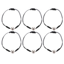 6 Pièces Bracelets Tressés Pour Adolescent