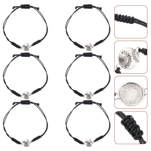 6 Pièces Bracelets Tressés Pour Adolescent 2