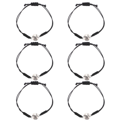 6 Pièces Bracelets Tressés Pour Adolescent 1