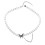 1 Collar Transparente Punk Para Niñas 4