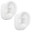 8 Paires De D'oreille En Silicone Réutilisable Pour Affichages 1