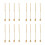 16Pcs Copper Incense Spoon and Set for Incense Ceremony 8