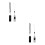 4St Digitale Sleutelhanger Plastic Kleuren 7