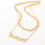 Lettre Pour Bébé , Pendentif Mode, Double Couche 5