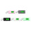 5 Pièces - -Clefs Numériques Lumineuses Bracelet 5