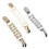 3 Pièces Clip Pour Pull -Cravate Châle Accessoire Vintage 5