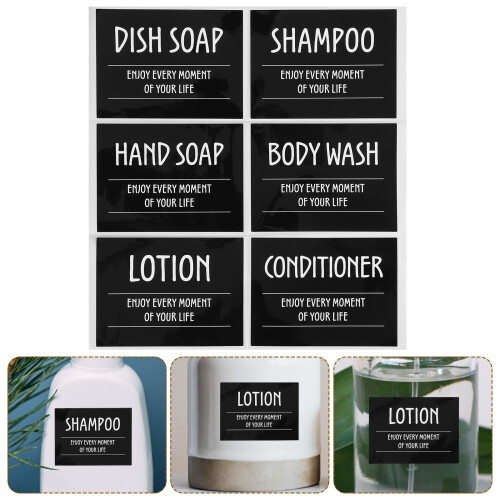 Etichette Per Dispenser E Bottiglie Shampoo E Lozione 1