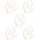 5 Pezzi Collana Per A Sfoglie Con Per Ragazze 8