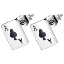 Para Kolczyków Studia Poker Dziewczyn