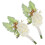 4 Pezzi Boutonniere Rosa Fiore Artificiale Per 1
