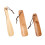 3 Pezzi Scarpe In Legno Resistente All'Usura 5