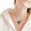 Set Collana Con Ciondolo Punk Te Per 9