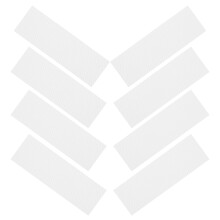 10 Unidades Folhas De PVC Branca Para Máscaras Fursuit Cosplay
